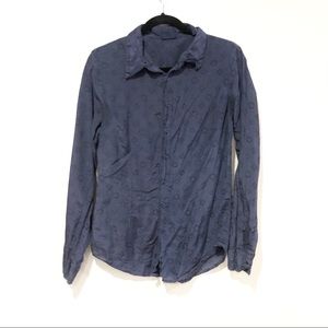 Shirt by Cp Shades Printed Button Down Blouse